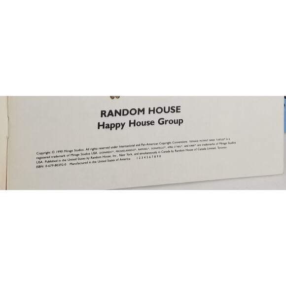 1990 TMNT Adventure Storybooks -Magic Crystal / Return of The Shredder - Picture 6 of 10